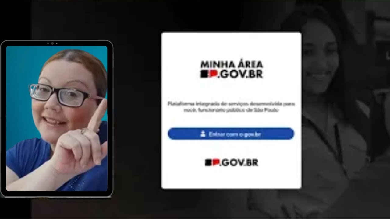 Acessar o SEI pela MINHA AREA.SP.GOV.BR - com humor -