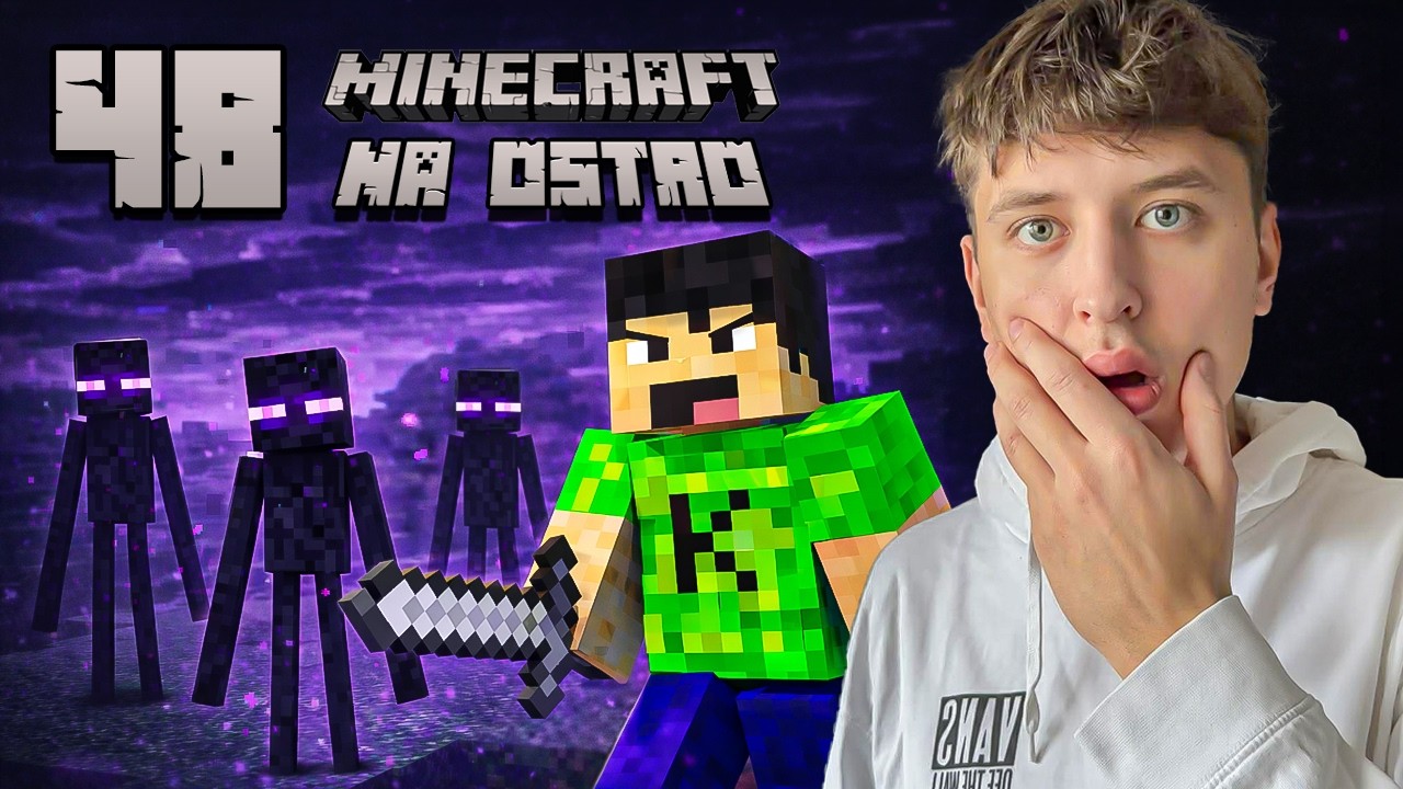 WSZYSTKIE ENDERMANY NA MNIE!? - MINECRAFT NA OSTRO | #48