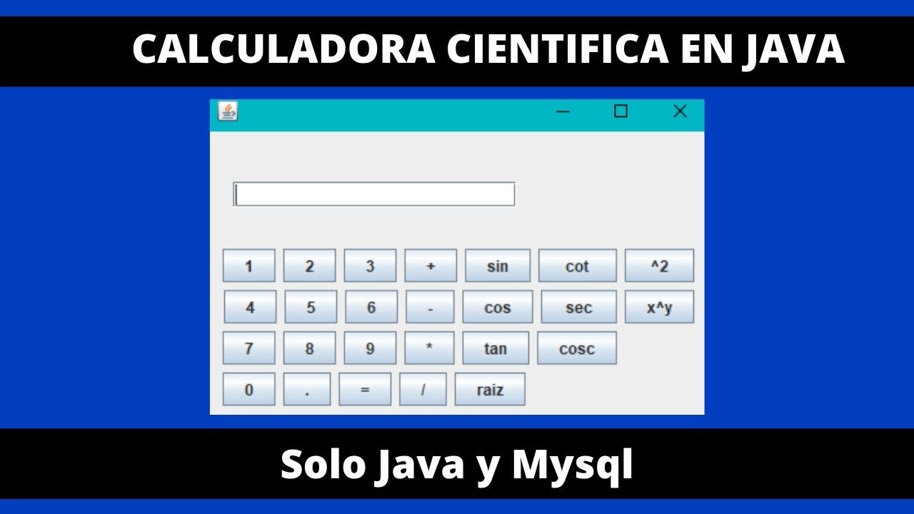 Calculadora en Java NetBeans | Interfaz Grafica | Mediafire