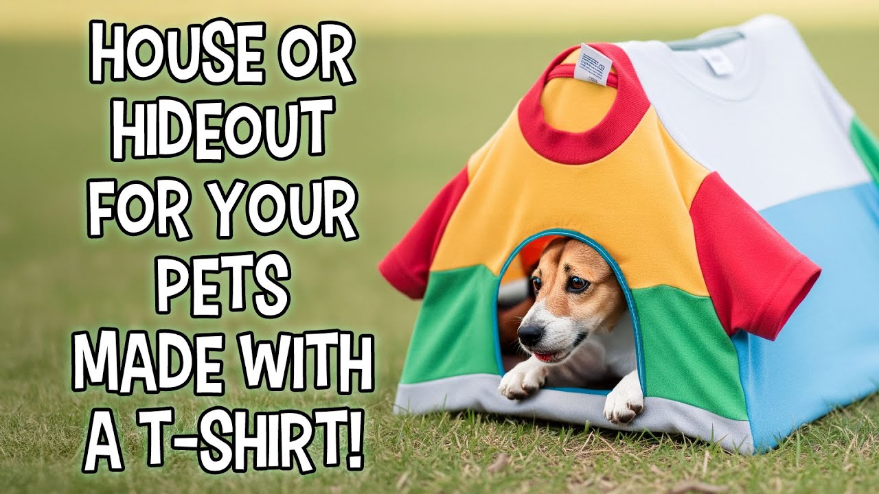 Make a Little house or Hideout for your Cat or Small Dog