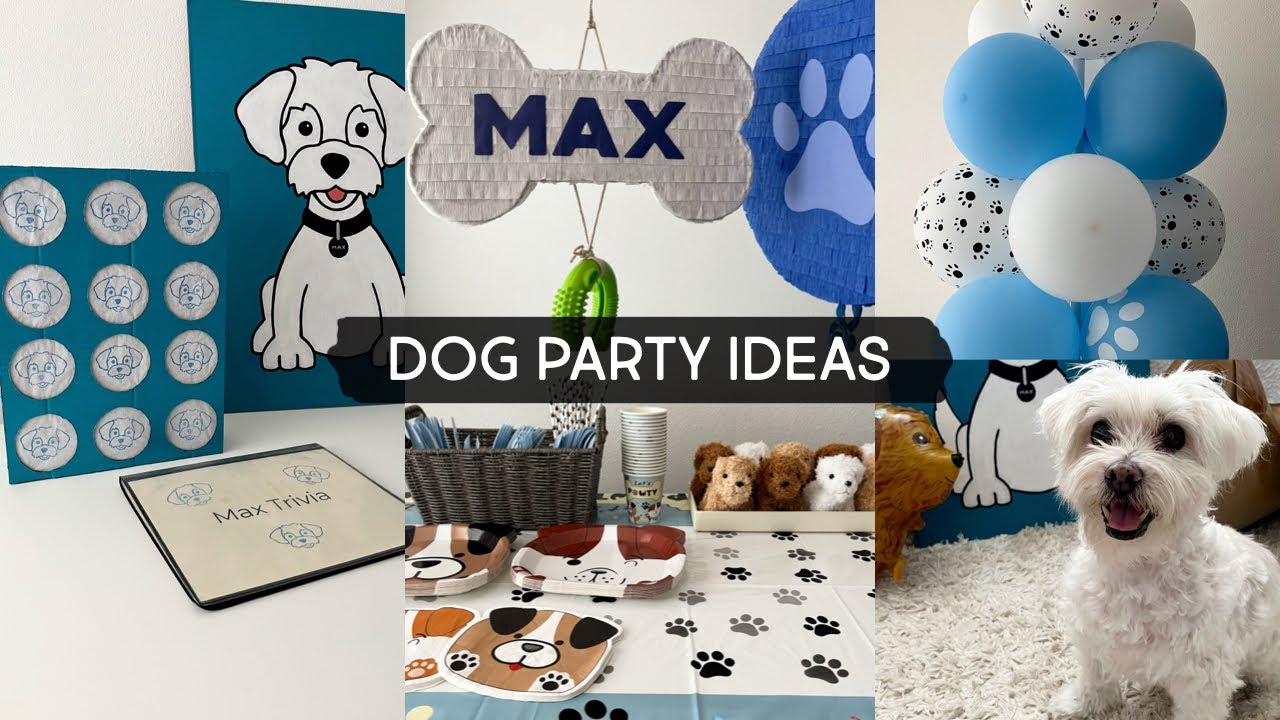 Dog Birthday Party Ideas | Decorations, Piñatas, Games and Prizes