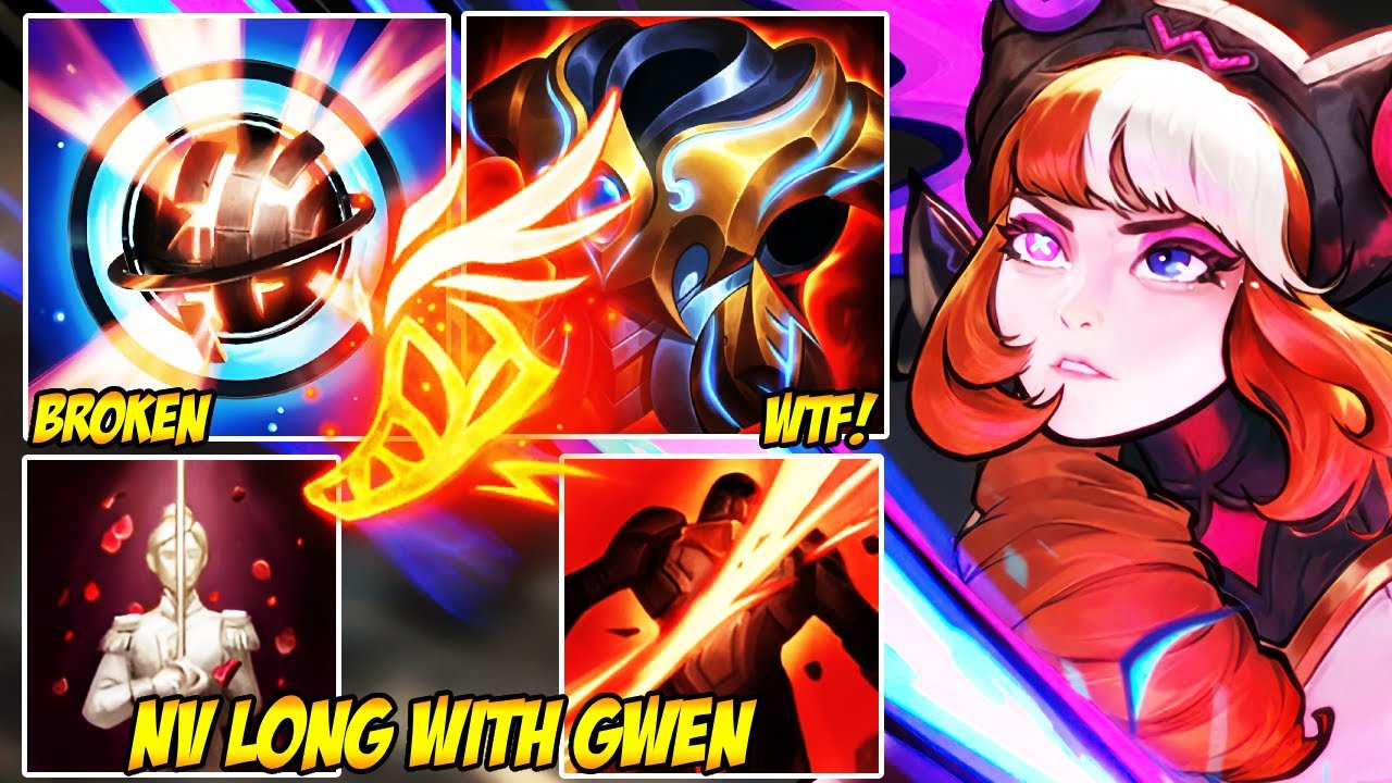 WILD RIFT CHINA NV LONG WITH GWEN - WHEN GWEN BECAME AN UNSTOPPABLE FORCE