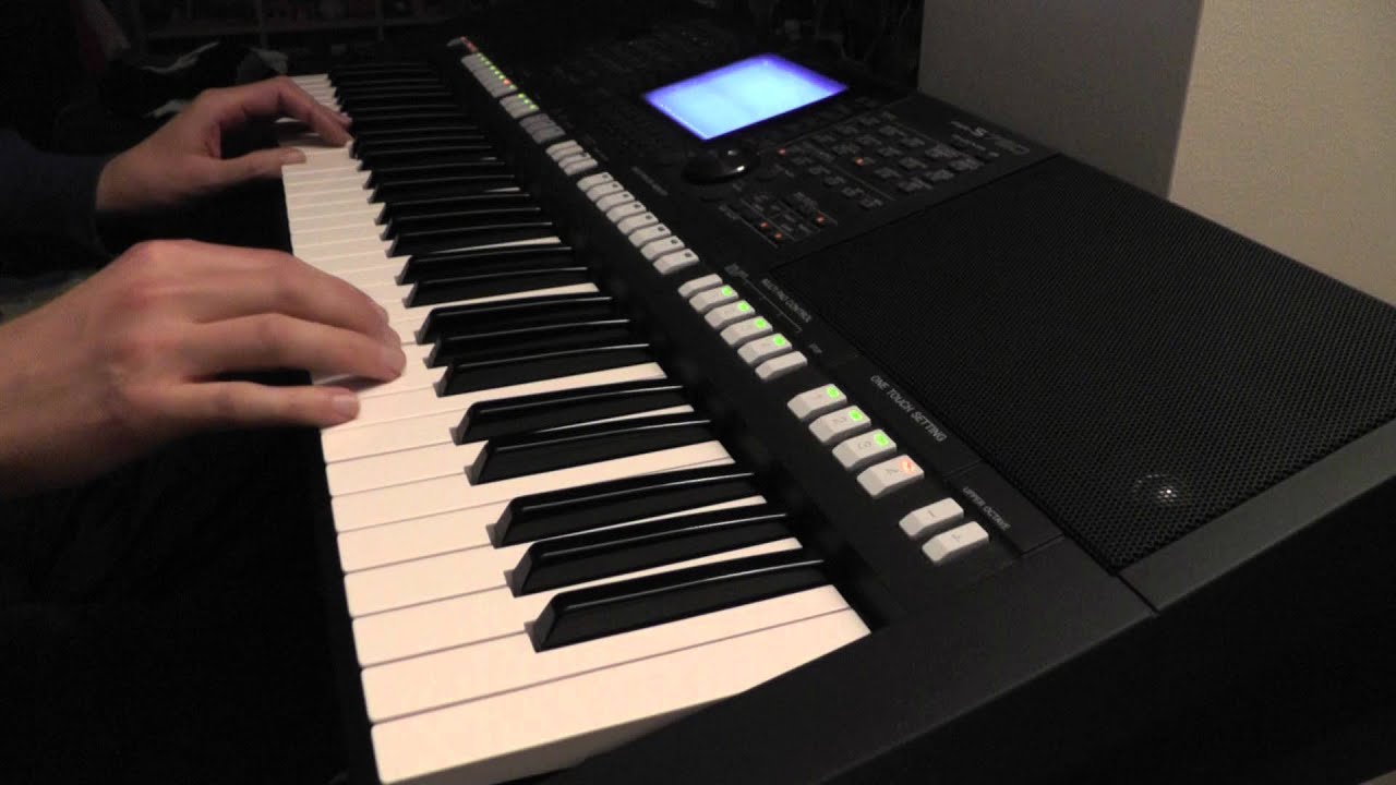 Paul Anka  - Diana (Yamaha S750 keyboard short cover)