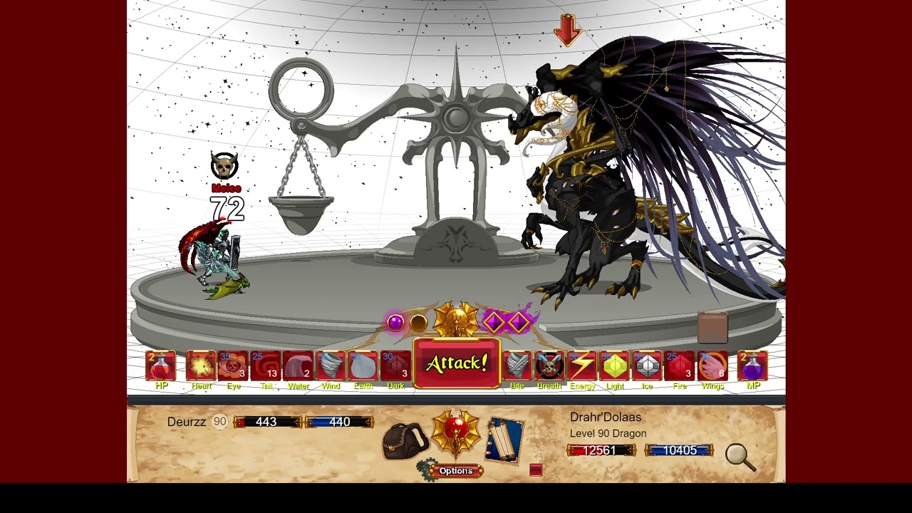 DragonFable | Wrath DragonLord Inn 4a | Drahr'Dolaas (Weakcore/200 pt dragon)
