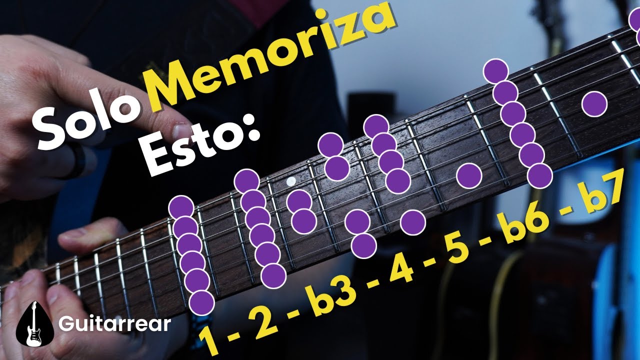 El SECRETO para Memorizar Escalas en Guitarra en MINUTOS