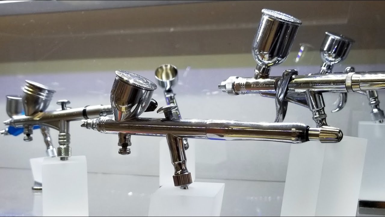 GSI Creos (Gunze) Mr Hobby mr airbrush review buying guide. Made in Japan high quality airbrushes.