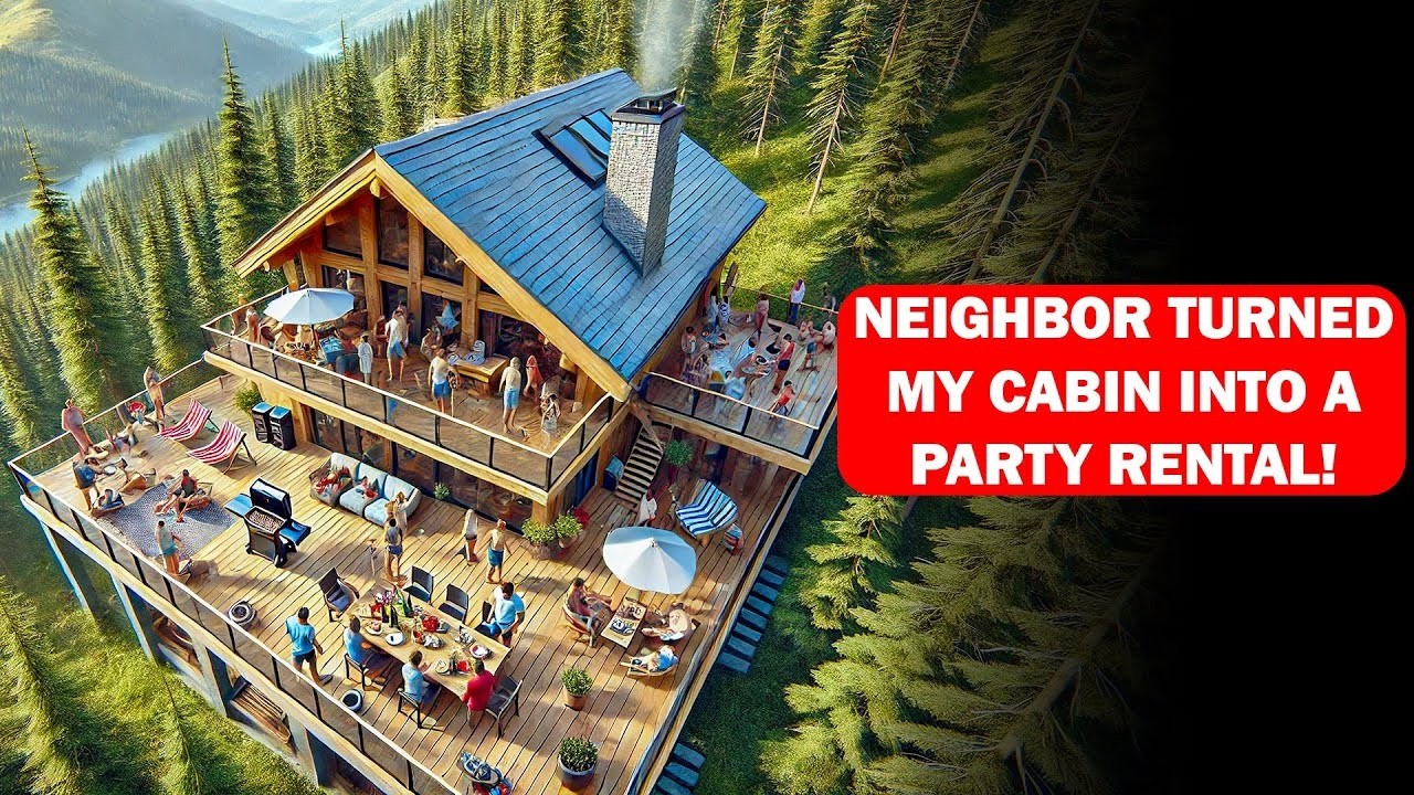 Neighbour Turned My Remote Cabin Into a Secret Party Retreat—But I Took It Back and Took Them Down!