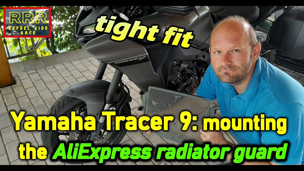 Yamaha Tracer 9: how to install the radiator cover perfectly
