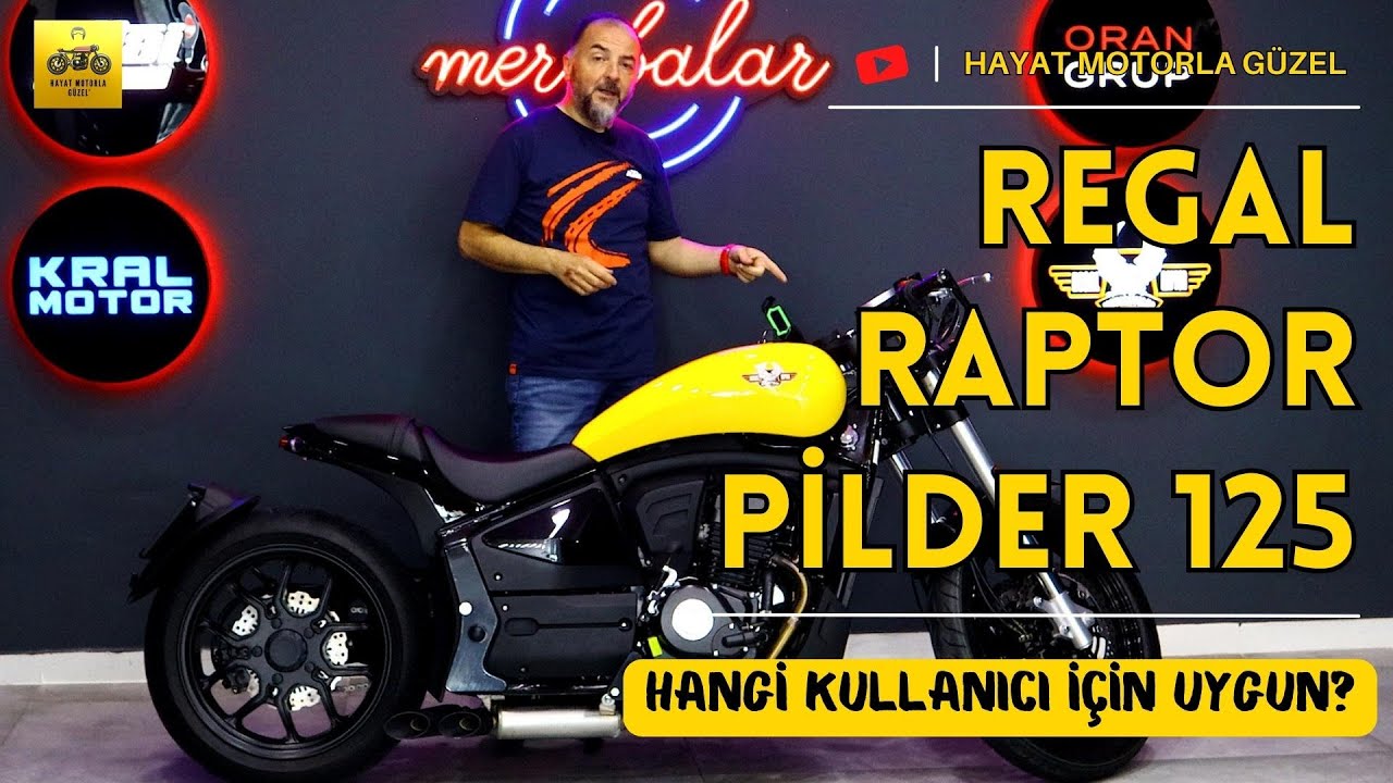 Regal Raptor Pilder 125 İnceleme | Başlangıç Motoru Olur mu? | Hayat Motorla Güzel