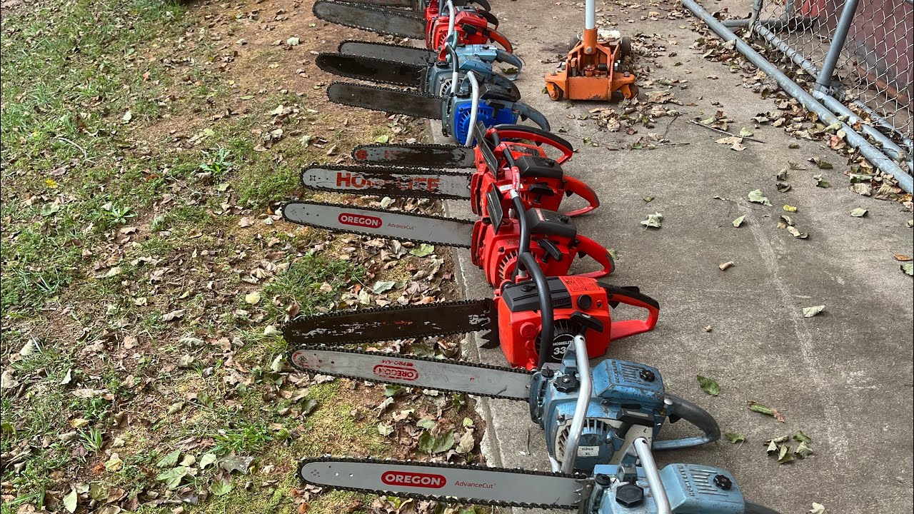 Homelite chainsaw collection
