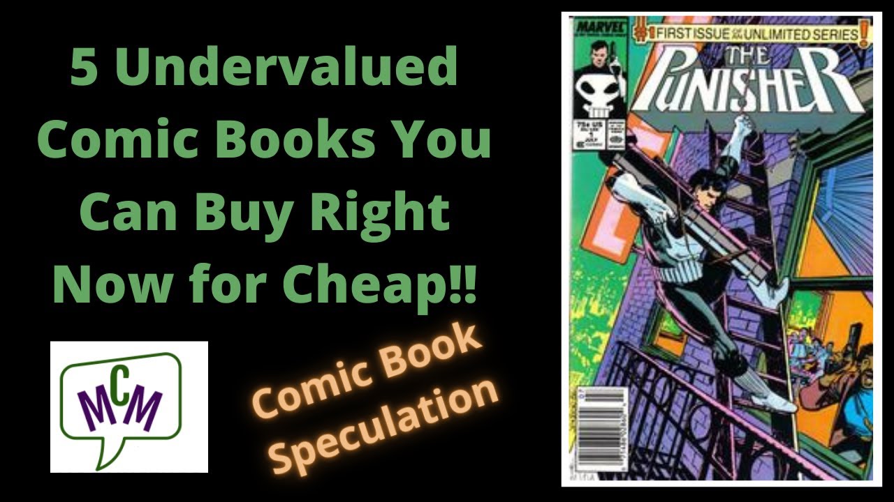 Comic Spec with 5 Undervalued Comic Books that are still CHEAP!! October 2022 (ep 453)