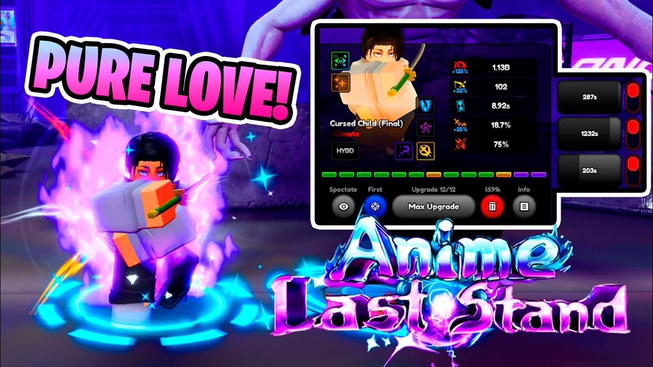 [SHOWCASE] YUTA OKKOTSU ULTIMATE🔥 ANIME LAST STAND #roblox