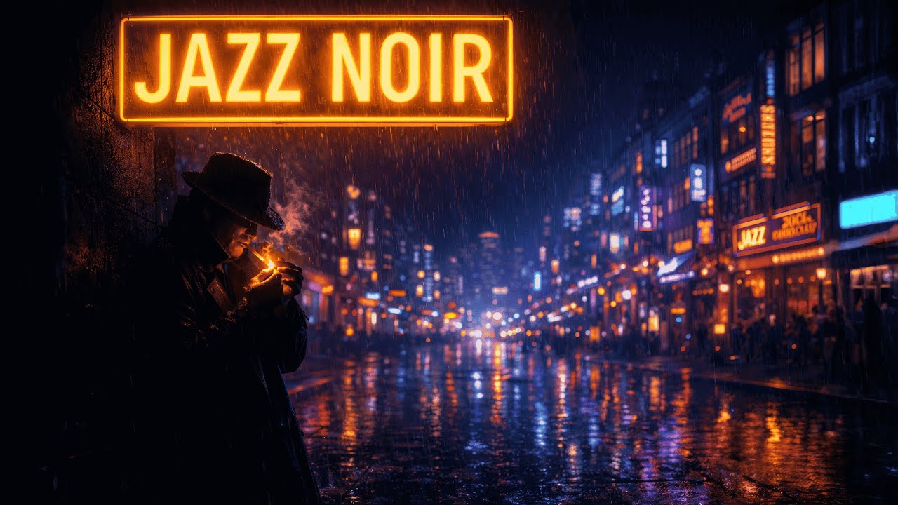 Tokyo Night & Jazz Noir🏮 Jazz for Deep Focus