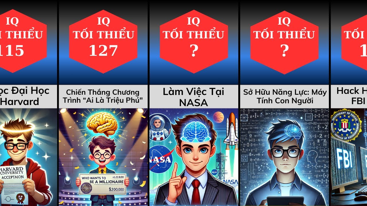So S&aacute;nh: Bạn TH&Ocirc;NG MINH Tới Mức Độ N&agrave;o?