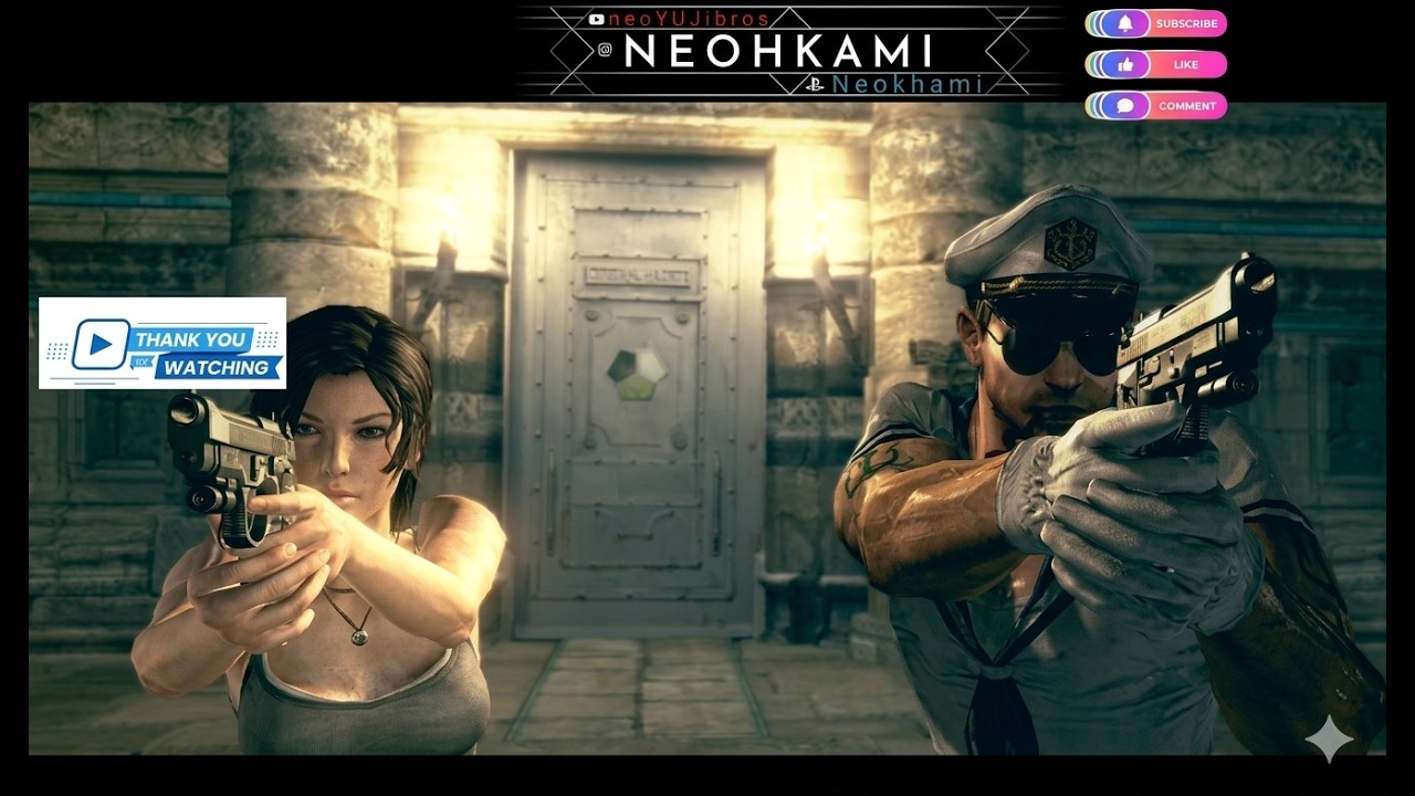 VOD RESI  06 -  Lara Croft et Chris S'invite sur RE5  @NeohkamiSTREAM @foxribb - (Resident Evil 5)