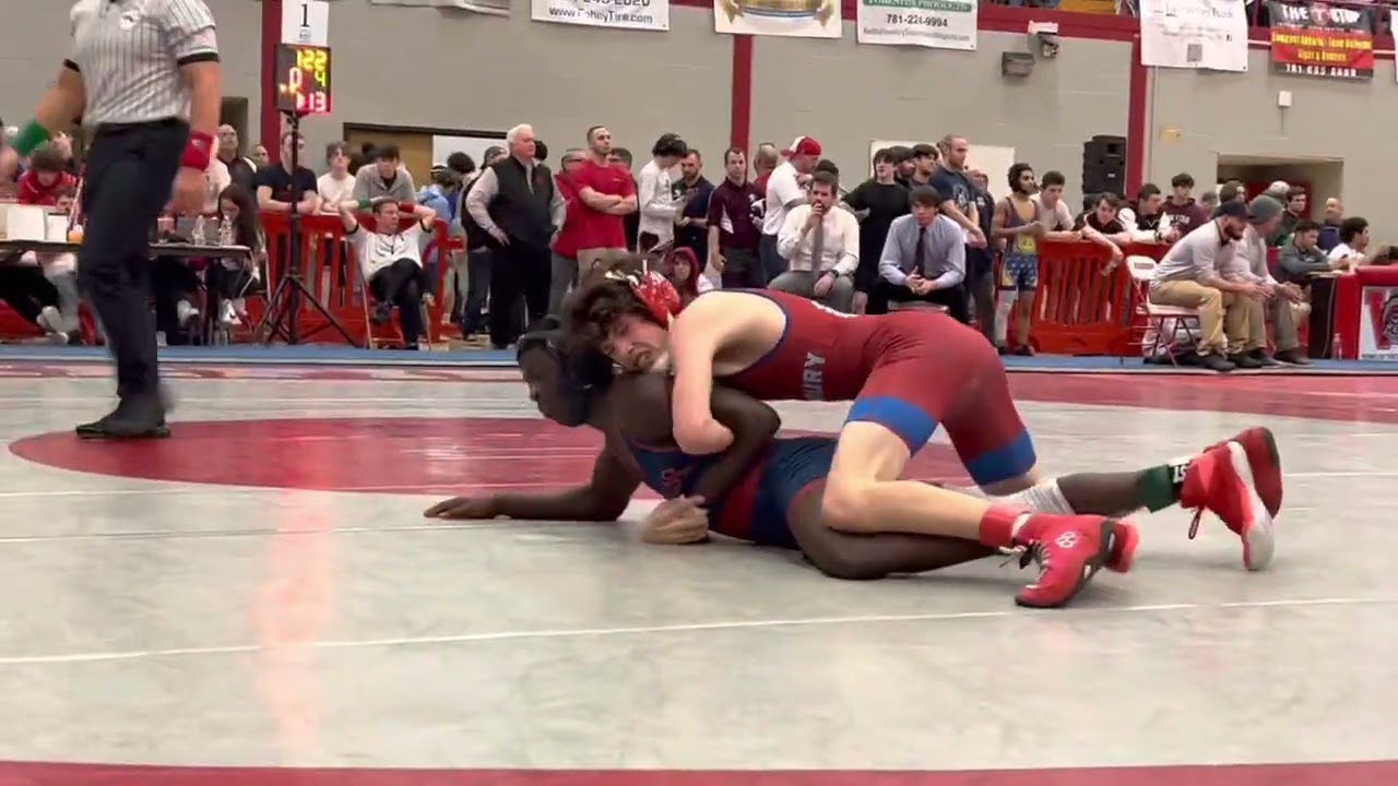 Abduli Gilmore 113Ibs against C. Kinne from MON second match (Division 3 states 2023)