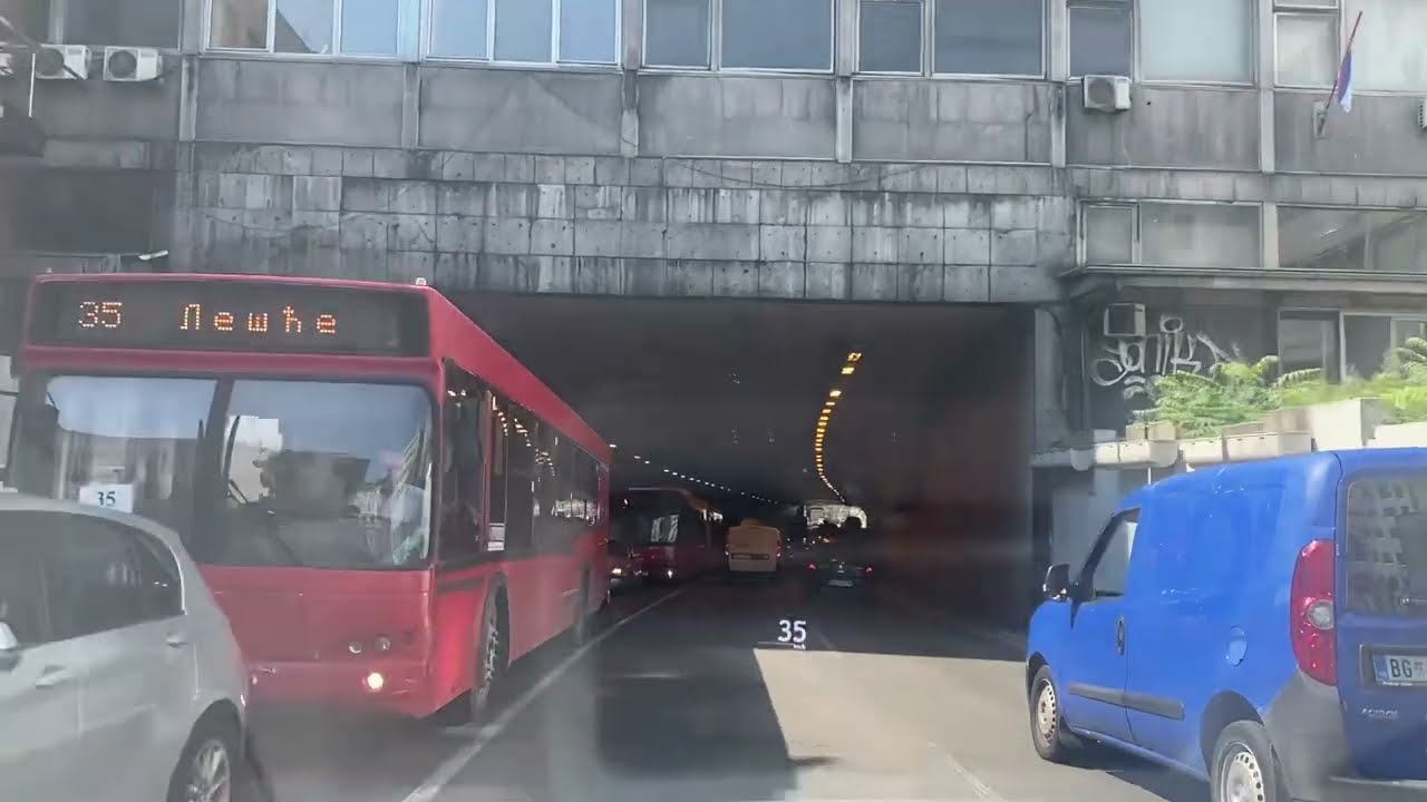 Beograd, voznja, Zvezdara, Kluz - Novi Beograd, TC Usce