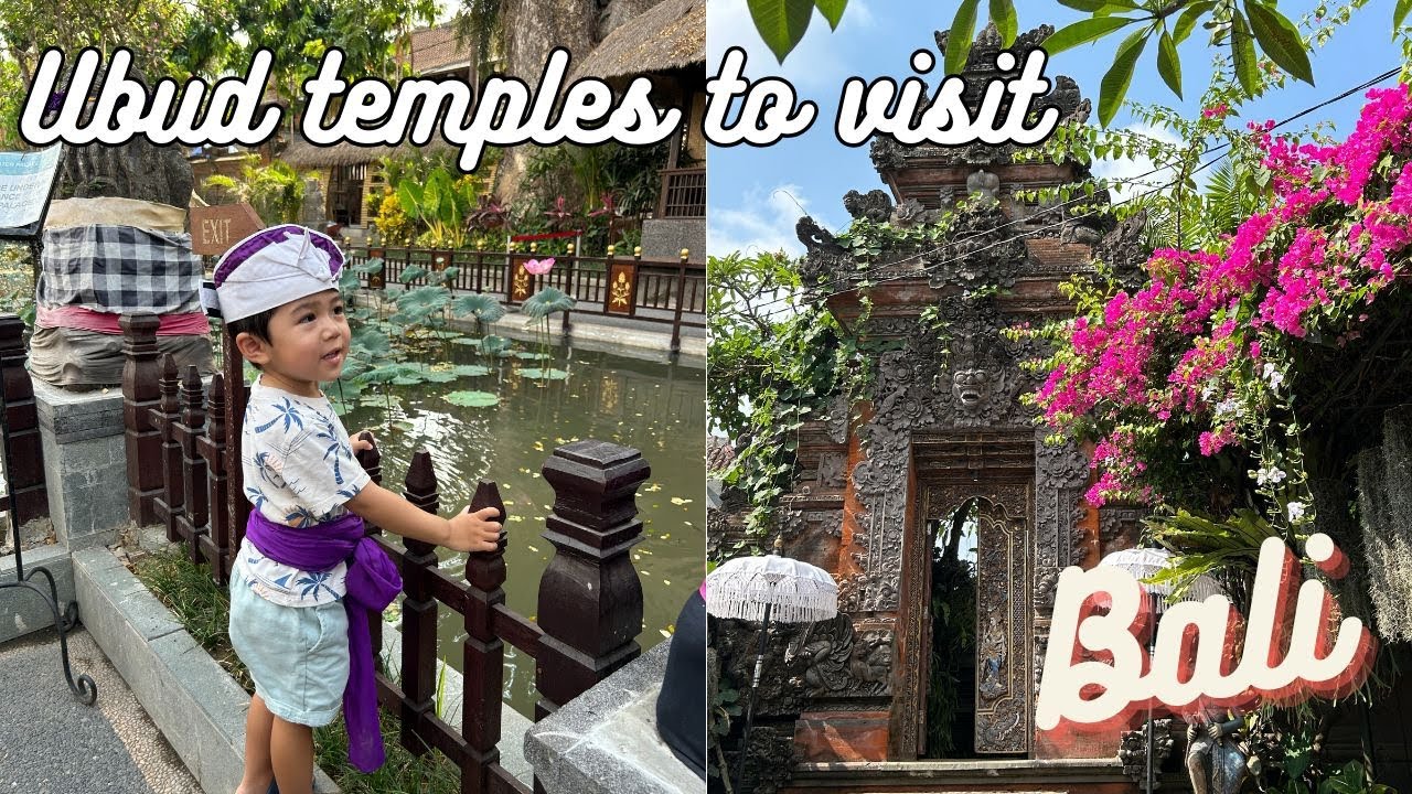 Ubud temples to visit!