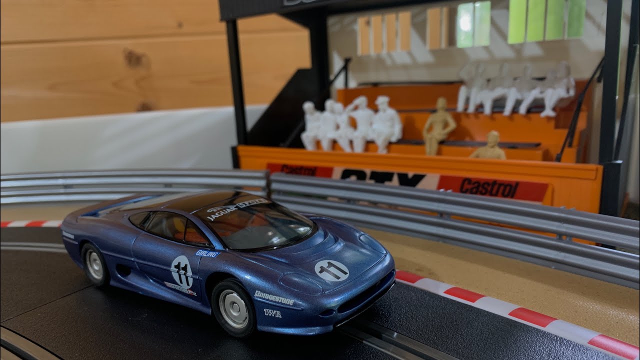 A 2023 review of the Scalextric Jaguar XJ220 the most detailed and advanced car reviewed so far