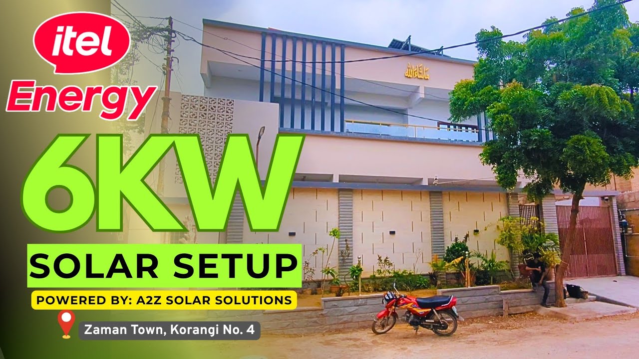 Itel 6Kw IP66 Solar Inverter Installation with Coretech Lithium ion Battery 