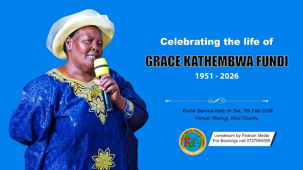 Celebrating the life of Grace Kathembwa Fundi 1951-2026