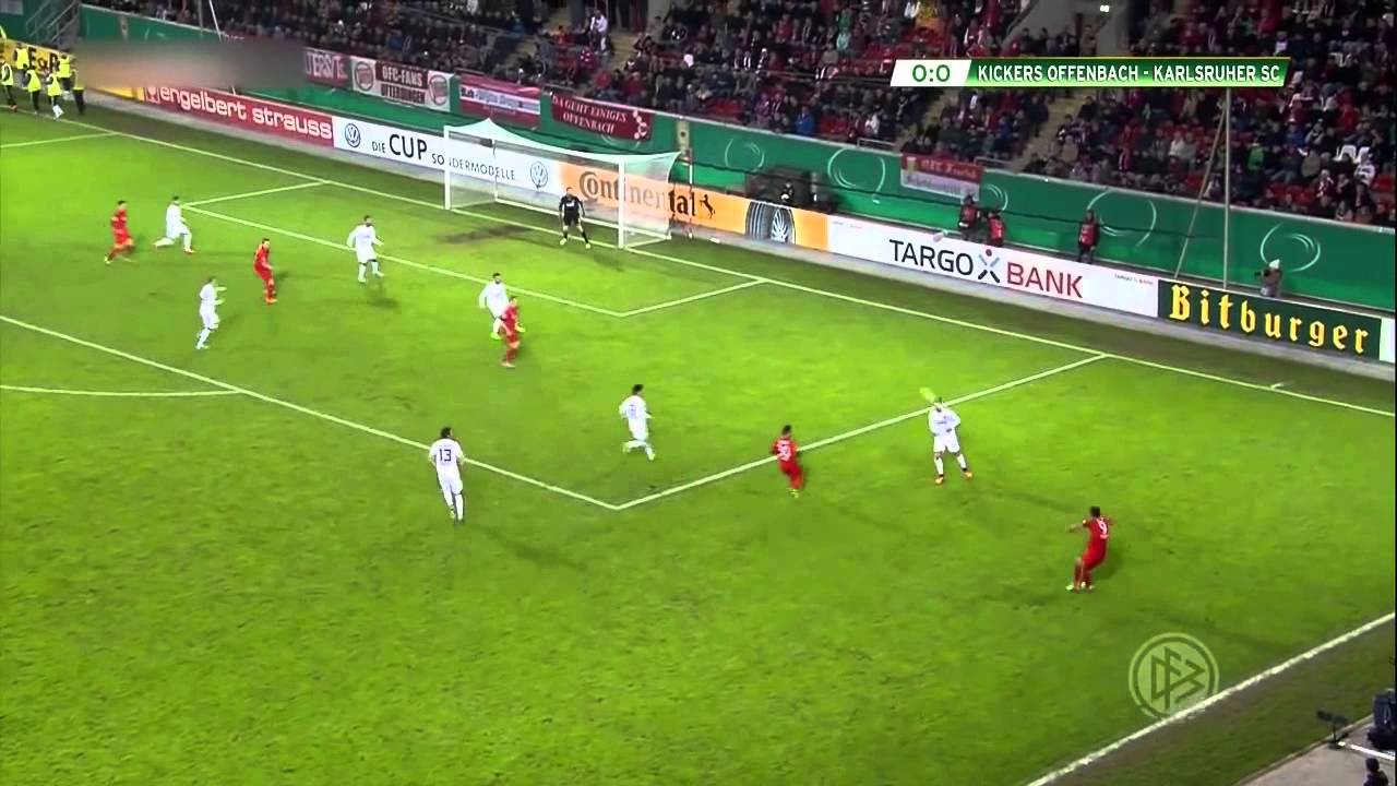 Kickers Offenbach - Karlsruher SC (DFB Pokal 2014/2015, 2. Hauptrunde)