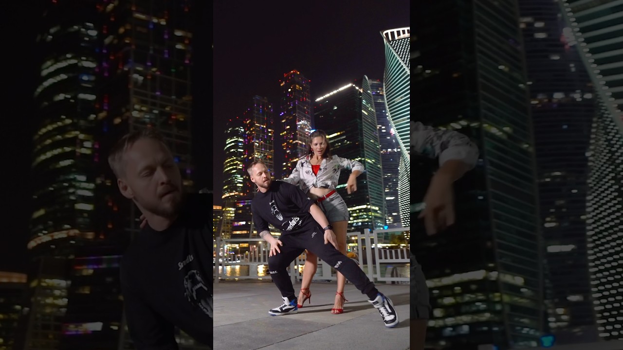 Street Tango Improvisation. Павел Собирай и Анна Шустова. #dance #tangonuevo #neotango #tangodancer