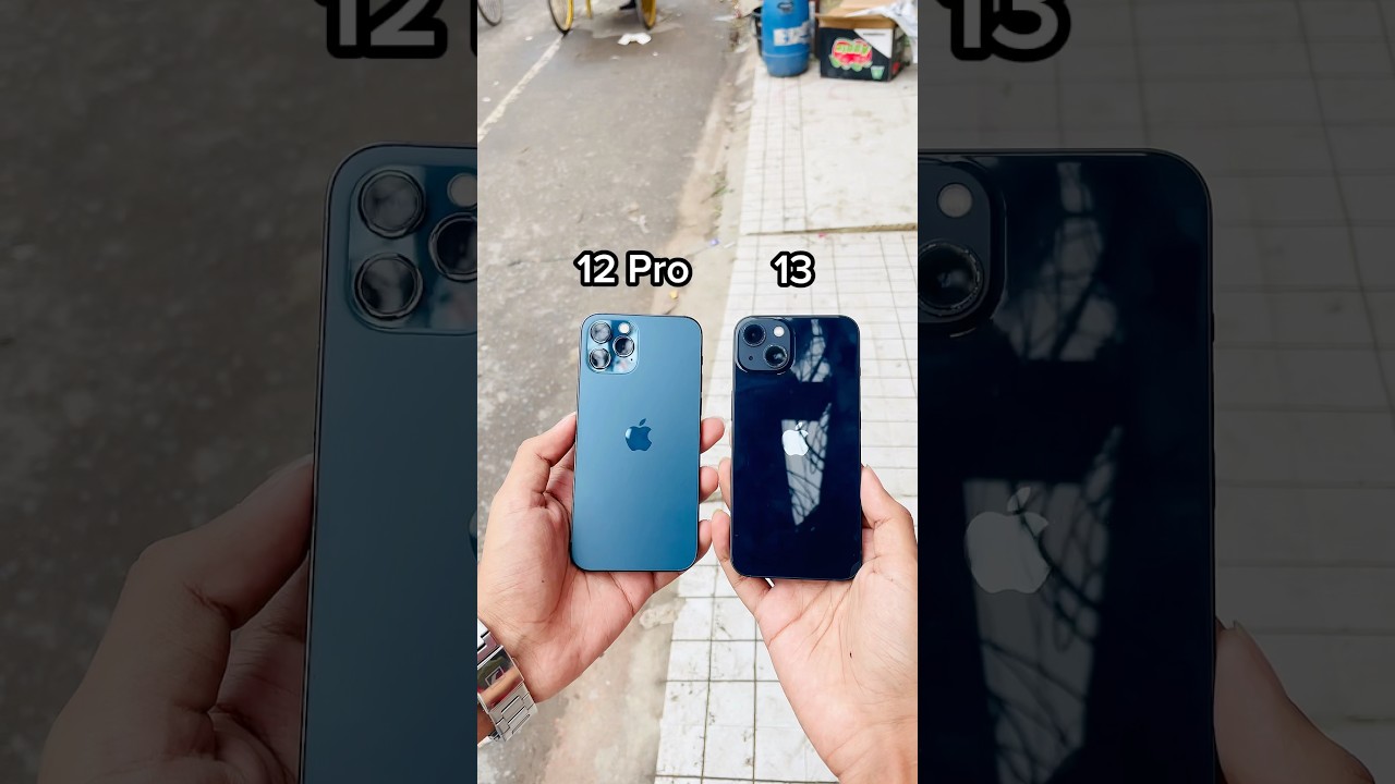 iPhone 12 Pro vs iPhone 13 - Camera Zoom Test! #shorts