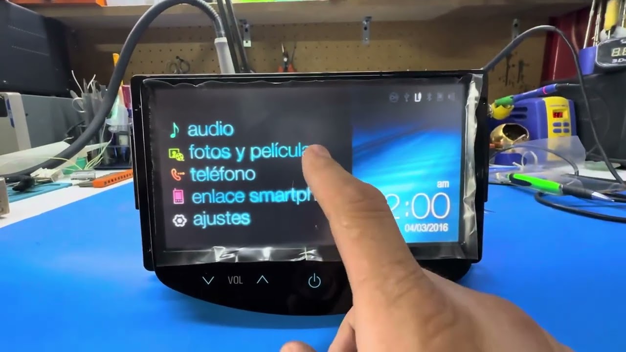 Falla de touch estéreo de pantalla Chevrolet trax le damos solución a su problema 