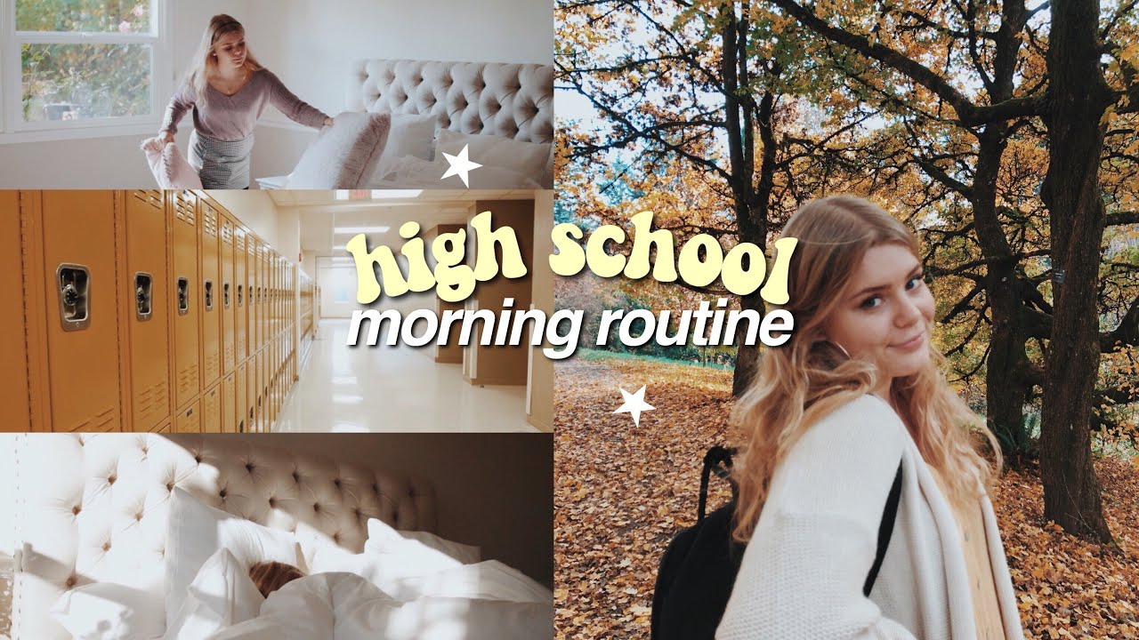 high school morning routine 2018