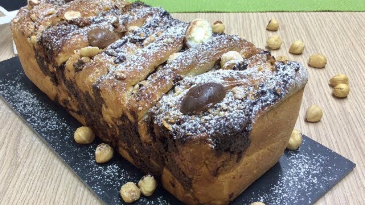 BRIOCHE NOCCIOLE E CIOCCOLATO ricetta facile e golosa - TUTTI A TAVOLA