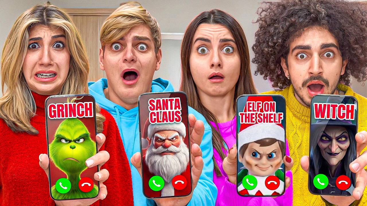 CHIAMO IL GRINCH AL TELEFONO ALLE 3:00 DI NOTTE! Non chiamare il Grinch e l'Elfo dispettoso a Natale
