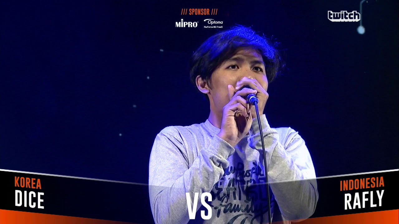 DICE VS RAFLY ｜Asia Beatbox Championship 2018  Solo Beatbox Battle