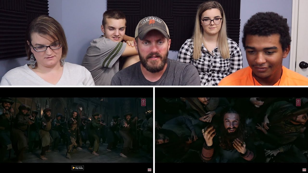 Padmaavat: Khalibali song REACTION! | Ranveer Singh | Deepika Padukone | Shahid Kapoor | Shivam
