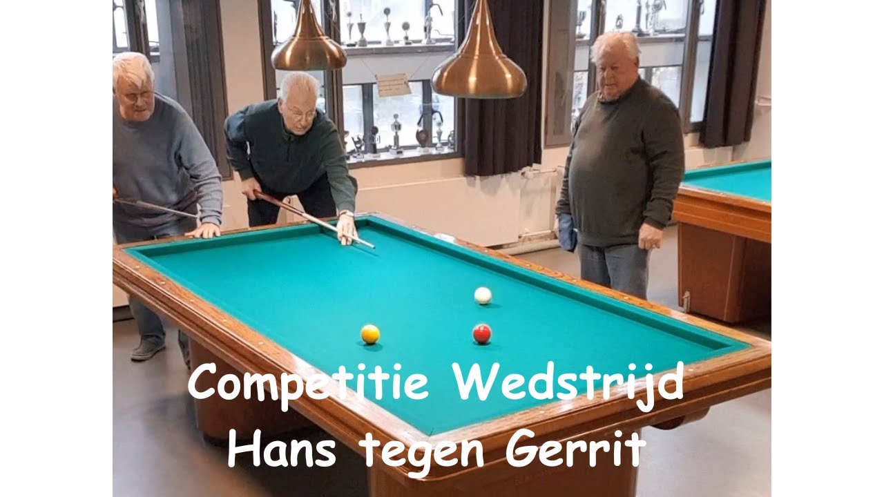 Competitie Wedstrijd Libre 2024 Hans Valkeneer tegen Gerrit van Oostrum
