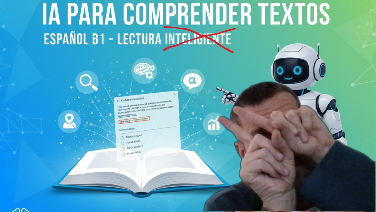 IA PARA COMPRENDER TEXTOS (ESPAÑOL B1) #inteligenciaartificial #español #españolparaextranjeros 📚🤖