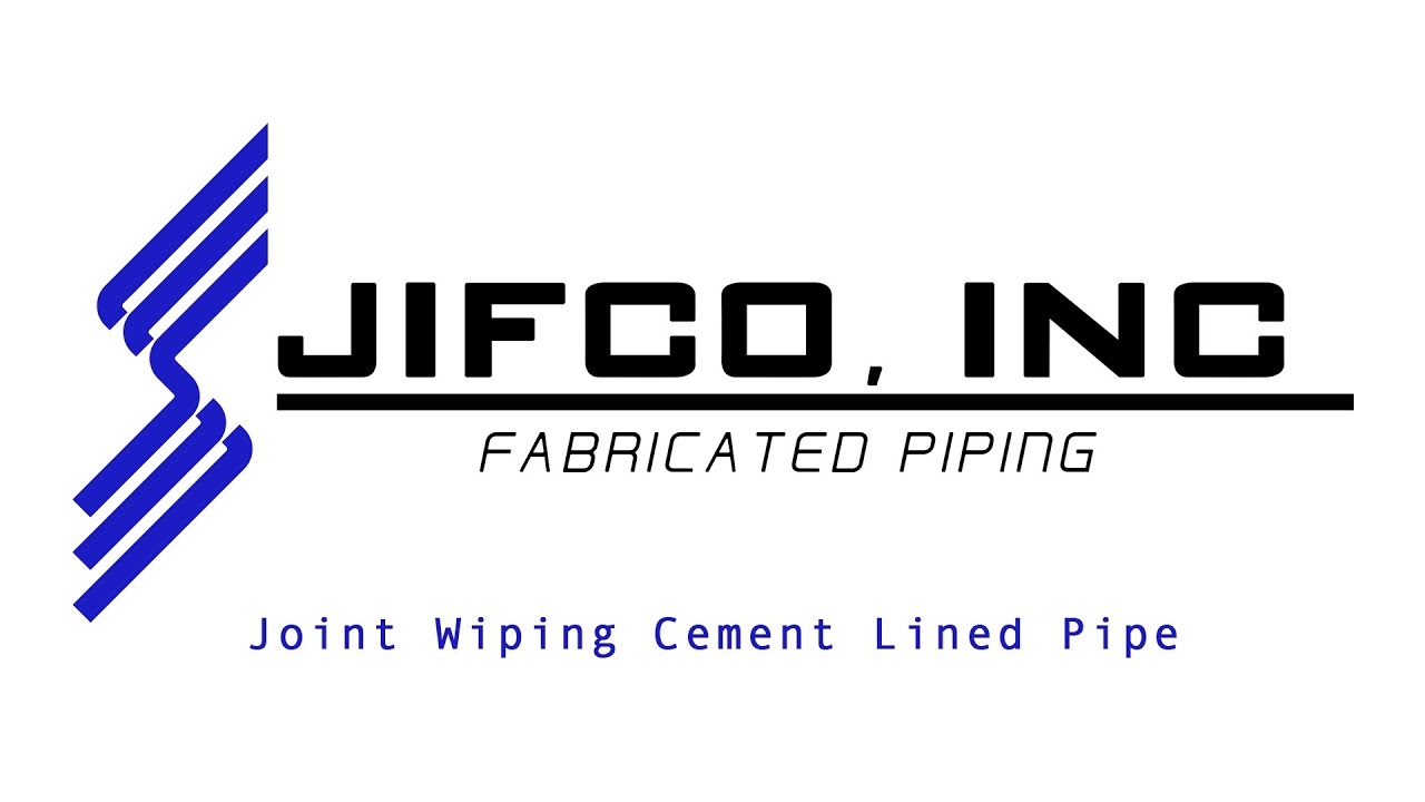 How to Joint wipe cement lined pipe