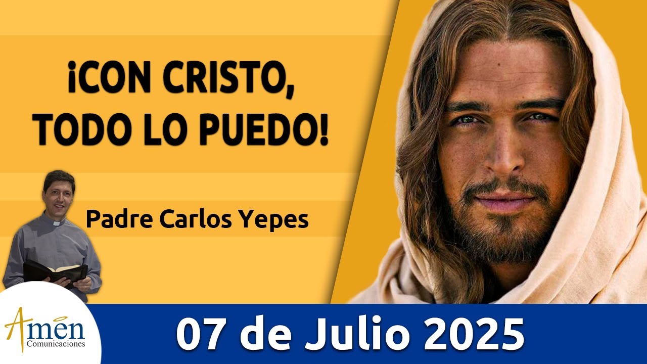 Evangelio De Hoy Lunes 07 Julio 2025 #PadreCarlosYepes l San Mateo 9,18-26 l Misa | Fe