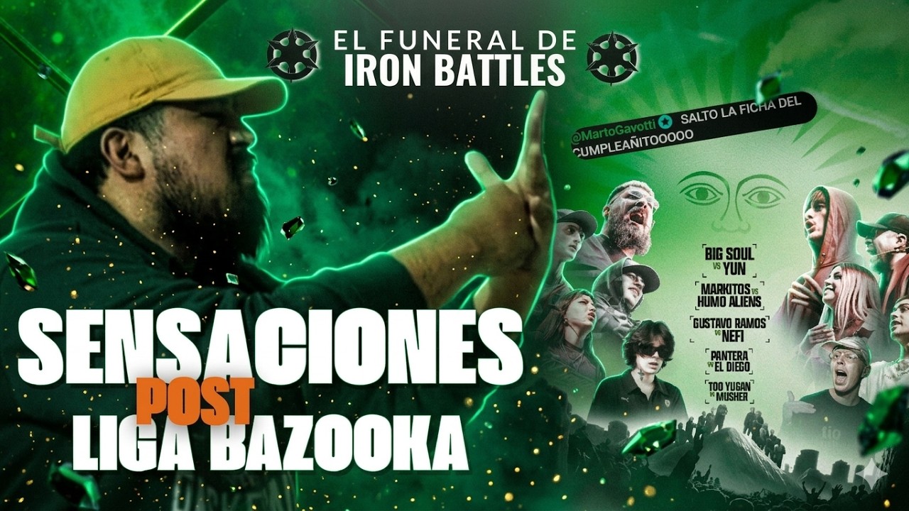 Sensaciones post LIGA BAZOOKA | Quien GAN&Oacute; entre BIG SOUL y YUN | Problemas de SONIDO