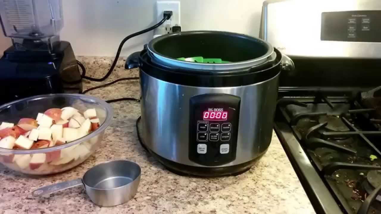 Potato Salad in Pressure Cooker with Steaming Insert