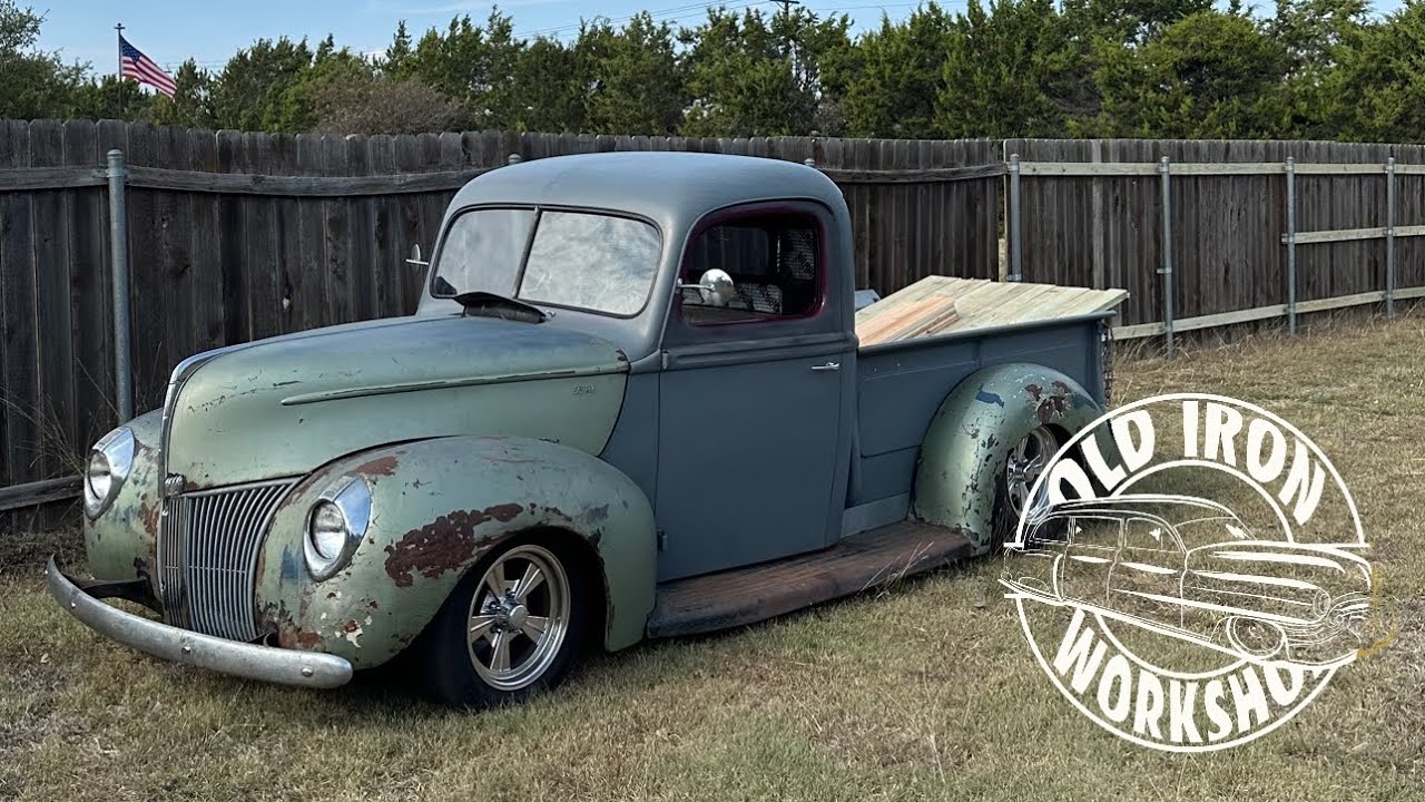 The 1940 Ford shop truck project begins