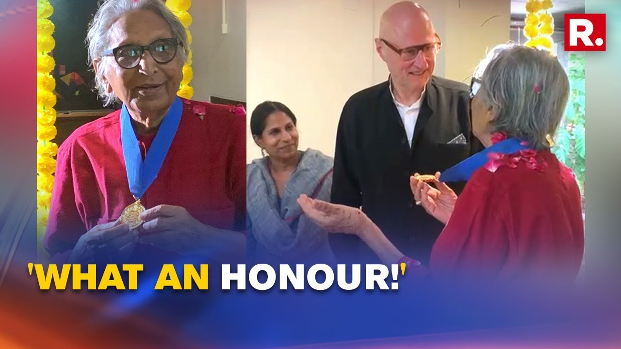 Indian-origin Architect Balkrishna Doshi Conferred With Royal Gold Medal 2022