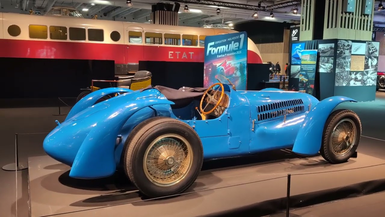 Imagination of Ettore Bugatti at Retromobile 