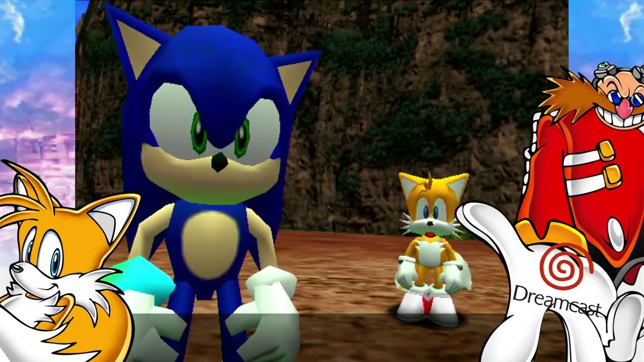 Sonic Adventure (Dreamcast) - Tails story - No Commentary