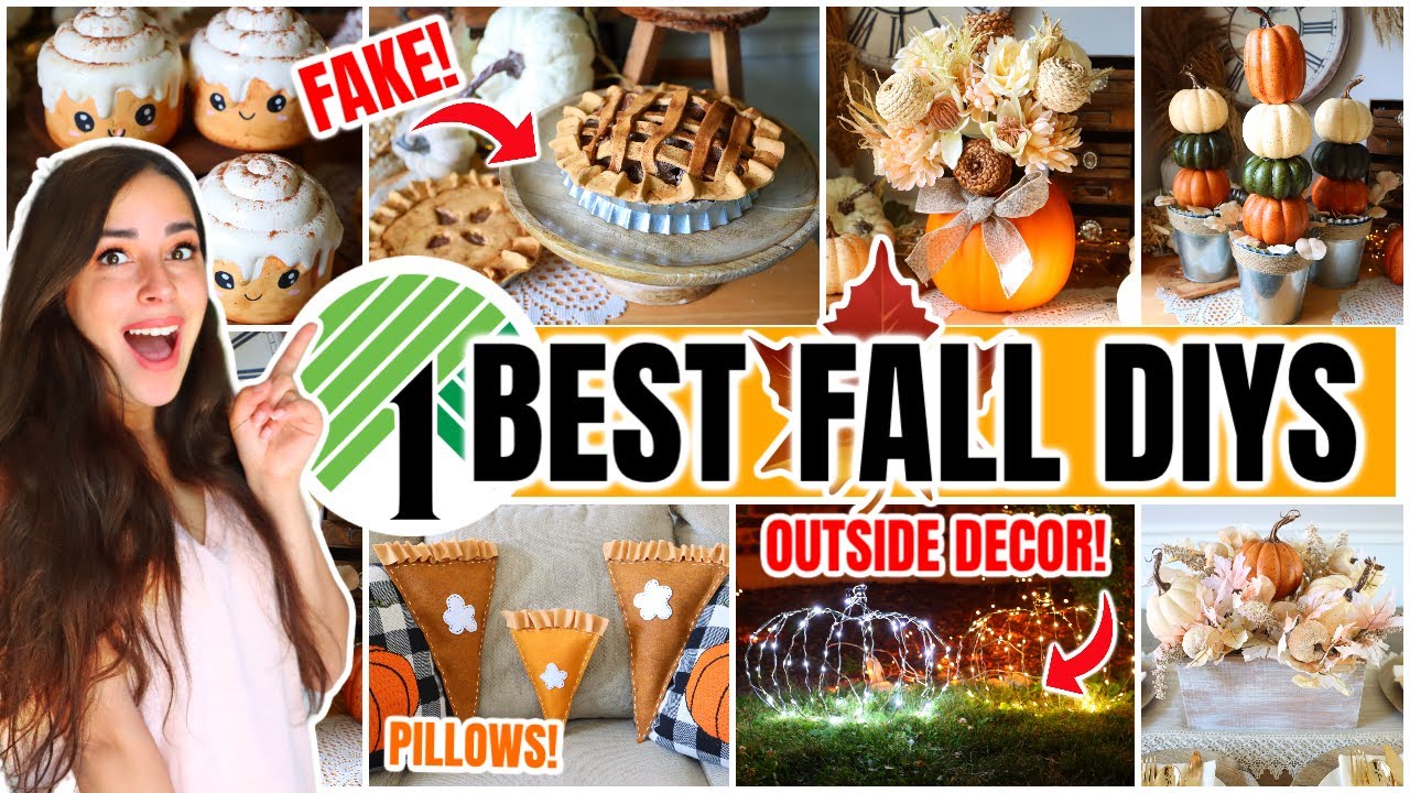 Dollar Tree $1 Thanksgiving DIYS for 2022 (easy and not boring)