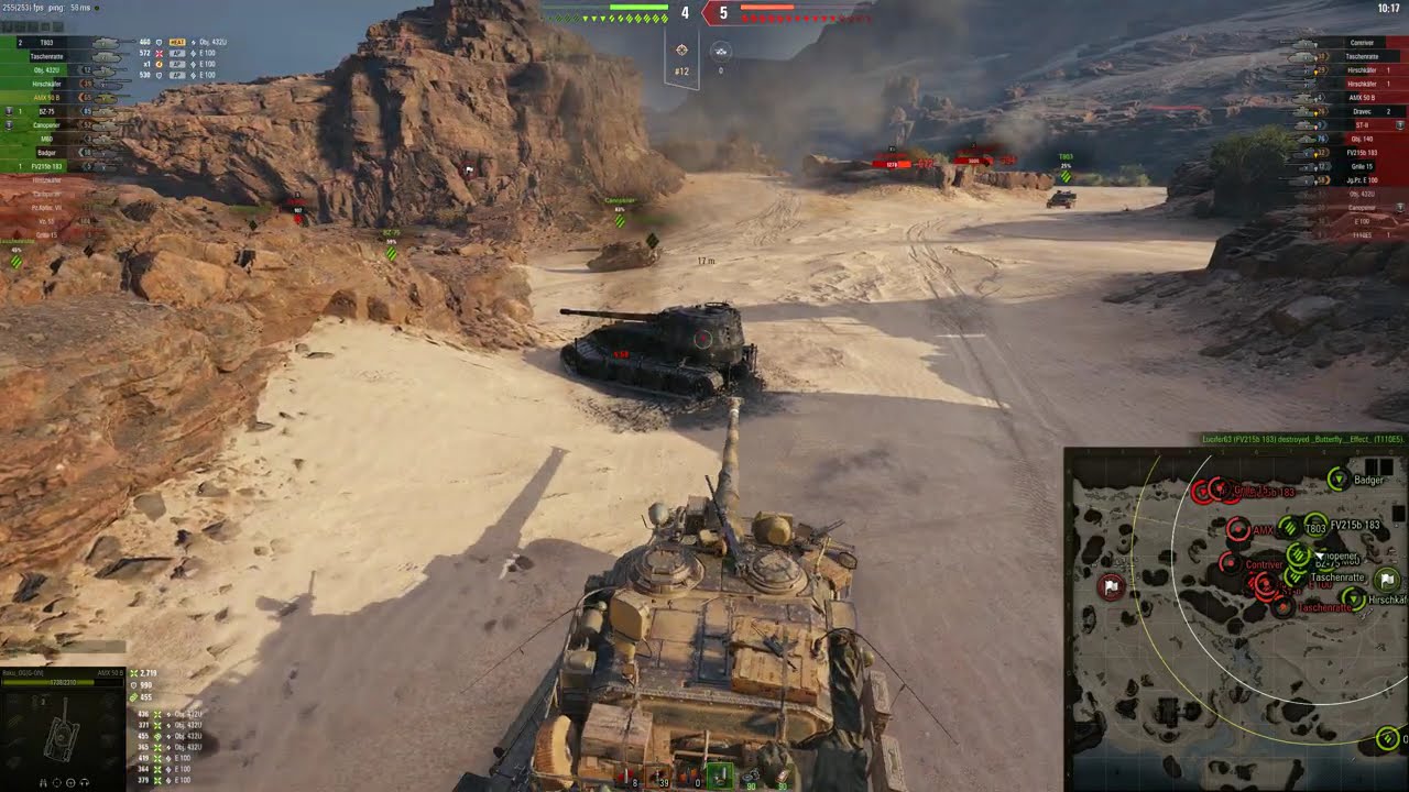 World of Tanks 2.0  AMX 50B Gameplay - ACE