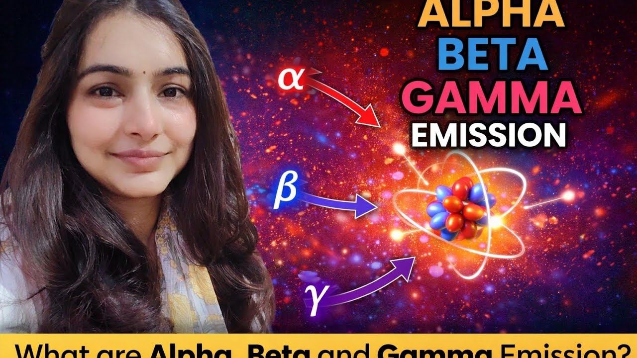 Radioactivity|Emission of alpha, beta and gamma radiations#class10#icse #boardexam#physics#cbse#2026