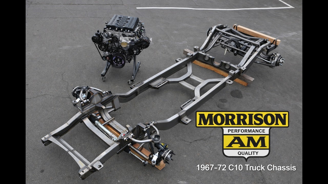 First IRS chassis out the door by Art Morrison for 67-72 C10 trucks. Watch MetalWorks assemble it.