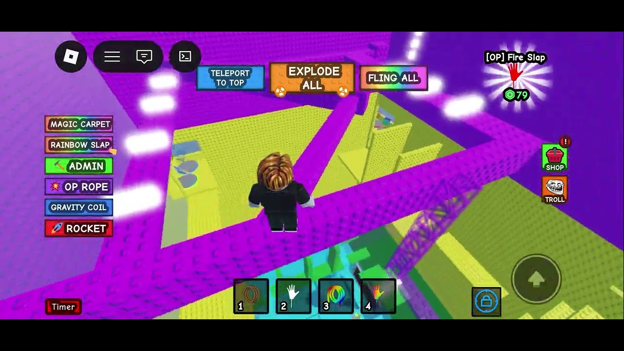 Playing Roblox The Troll Tower Today