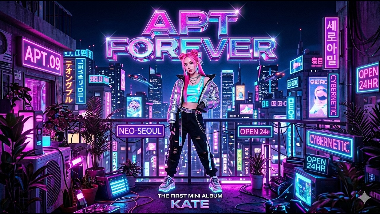 ✨ [Full Song] APT Forever (Lyrics) - KATE | New K-Pop Dance Pop 2026 🎶